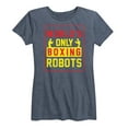thumbnail image 1 of Rock 'Em Sock 'Em Robots - Worlds Only Boxing Robots - Women's Short Sleeve Graphic T-Shirt, 1 of 5