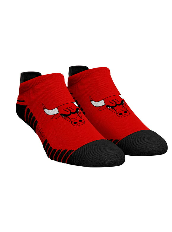 Rock Em Socks Chicago Bulls Hex Performance Ankle Socks