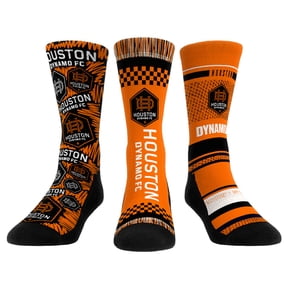 Rock Em Socks Houston Dynamo FC Three-Pack Crew Socks Set