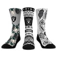 thumbnail image 1 of Rock Em Socks Las Vegas Raiders Unisex Holiday 3-Pack Crew Socks, 1 of 4