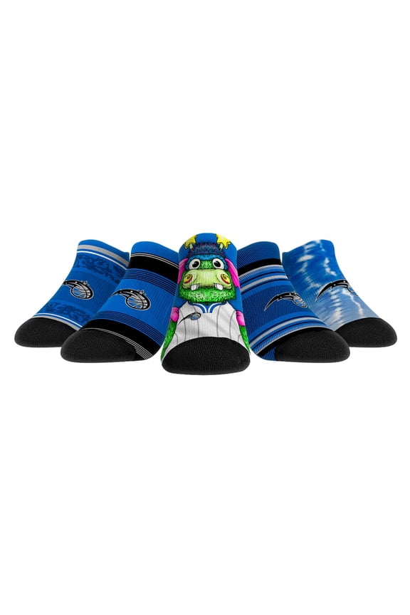 Rock Em Socks Orlando Magic Youth Super Fan 5-Pack Low-Cut Socks