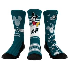 Unisex Rock Em Philadelphia Eagles Disney Three-Pack Crew Socks Set