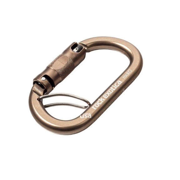 Rock Exotica RockO WireEye Oval Carabiner