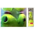 thumbnail image 1 of Rock Fish Candy Mojo Lures - 24oz & 6oz Tandem Parachute Rigs with 9" Swimbait Shad Bodies - Chartreuse - Ready to Fish, 1 of 3