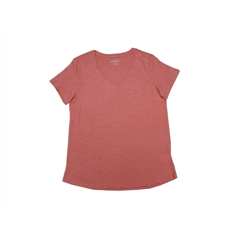 Rock Fit LLC Eddie Bauer Womens Size Large Short Sleeve V Neck Tee