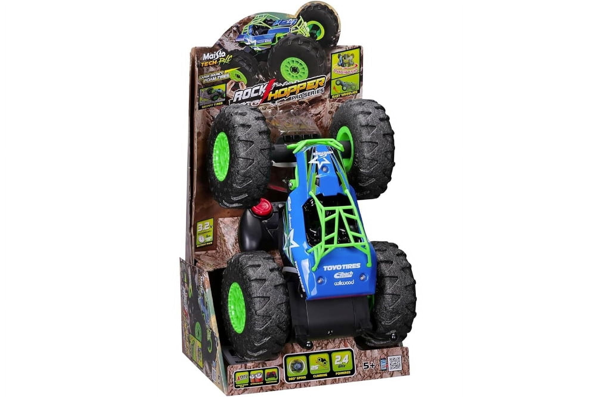 Rock Hopper Pro Series Buggy, Blue - Maisto 81806 - 10" Scale Remote Control Car