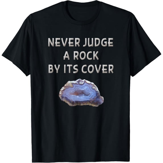 Rock Hound Geode Shirt Funny Geology Gift For Rock Collector T-ShirtMen and women, Black T-shirt, size: Extra large