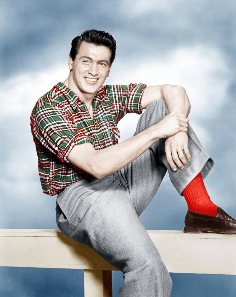 Rock Hudson Canvas Art - (16 x 20)