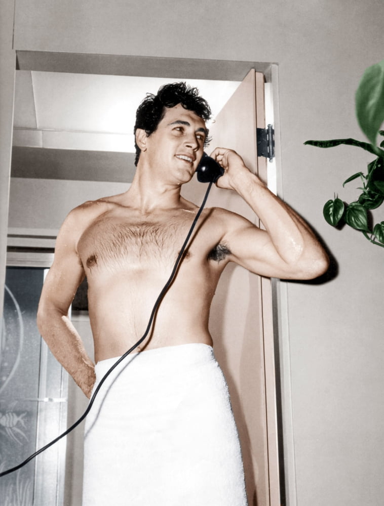 Rock Hudson Canvas Art - (16 x 20)