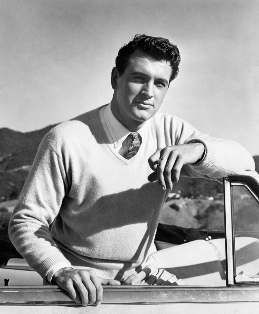 Rock Hudson Canvas Art - (16 x 20)