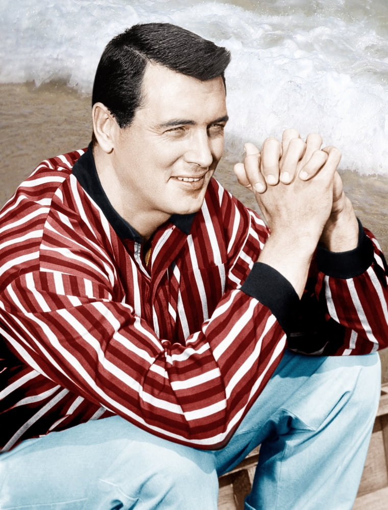 Rock Hudson Canvas Art - (16 x 20)