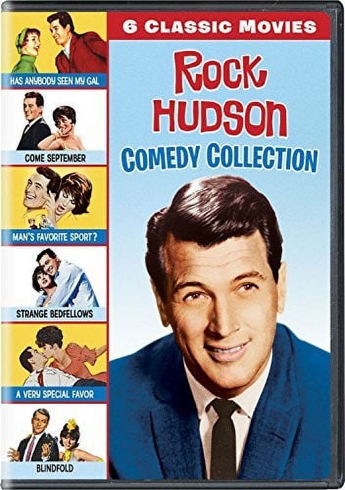 Rock Hudson Comedy Collection: 6 Classic Movies (DVD), Universal Studios, Comedy - image 1 of 2