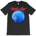 thumbnail image 1 of Rock In Rio Brazil Funny Music Festival Graphic H7430 T-Shirt, for Men and Women, Up to Size 5XL, 1 of 2