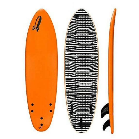 Rock It 6' Baby Jesús Foam Surfboard - Surfing Board for Kids & Adults - Perfect for Beginners & Experienced