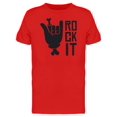 thumbnail image 1 of Rock It Logo Sign Tee Men's -Image by Shutterstock, 1 of 2