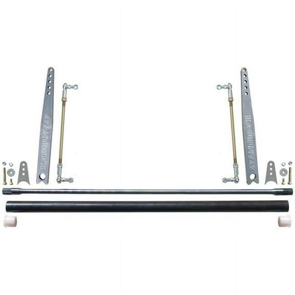 Rock Jock CE-9902A-18 45In Bar/18In Aluminum Arms Antirock Sway Bar Kit