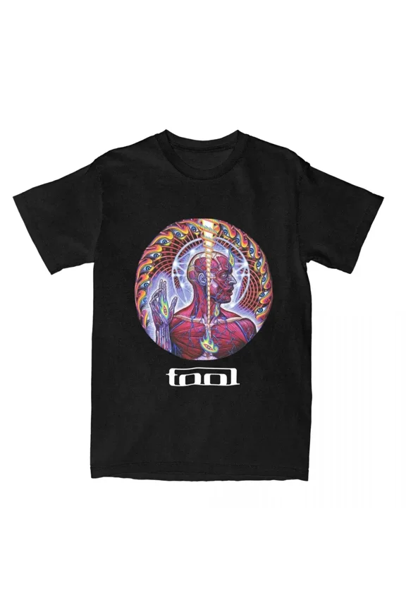 Rock Lateralus Tool Band Heavy Music Fan Concert Graphic Tee Unisex T-Shirt, S-5XL