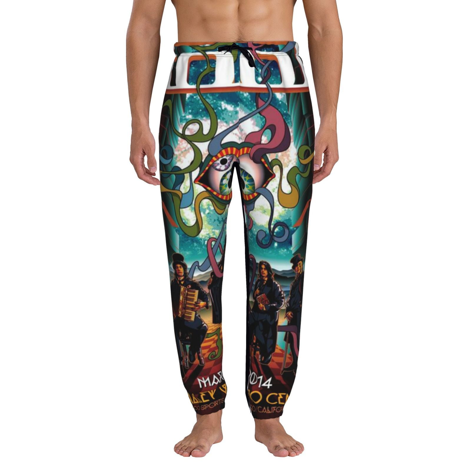 Rock Music Tool Band Mens Sweatpants Joggers Track Pants Casual Active