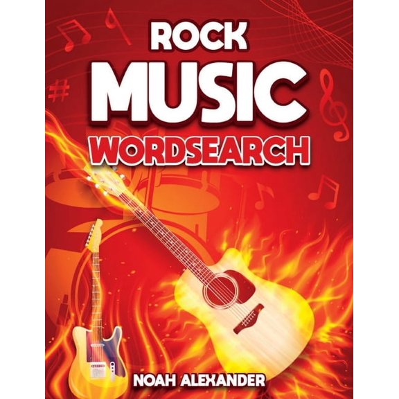 Rock Music Word Search: A Celebration of Everything that is Rock Music Word search Puzzle, (Paperback)