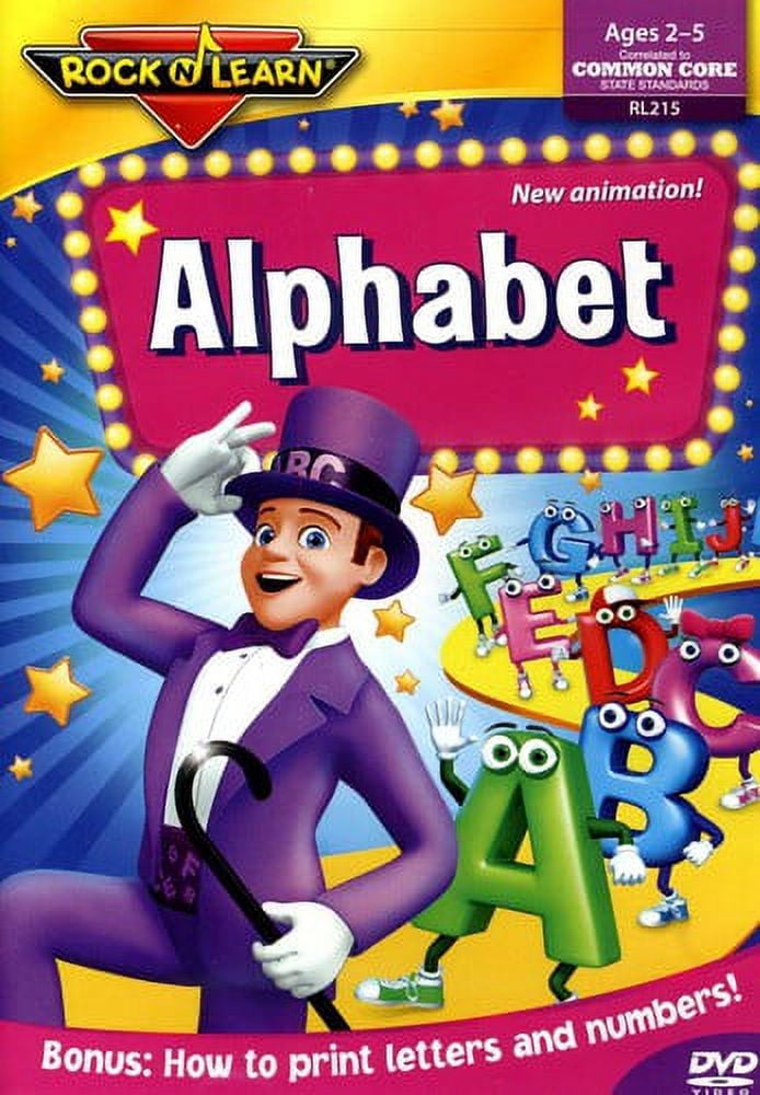 Rock N Learn: Alphabet [DIGITAL VIDEO DISC] - Walmart.com