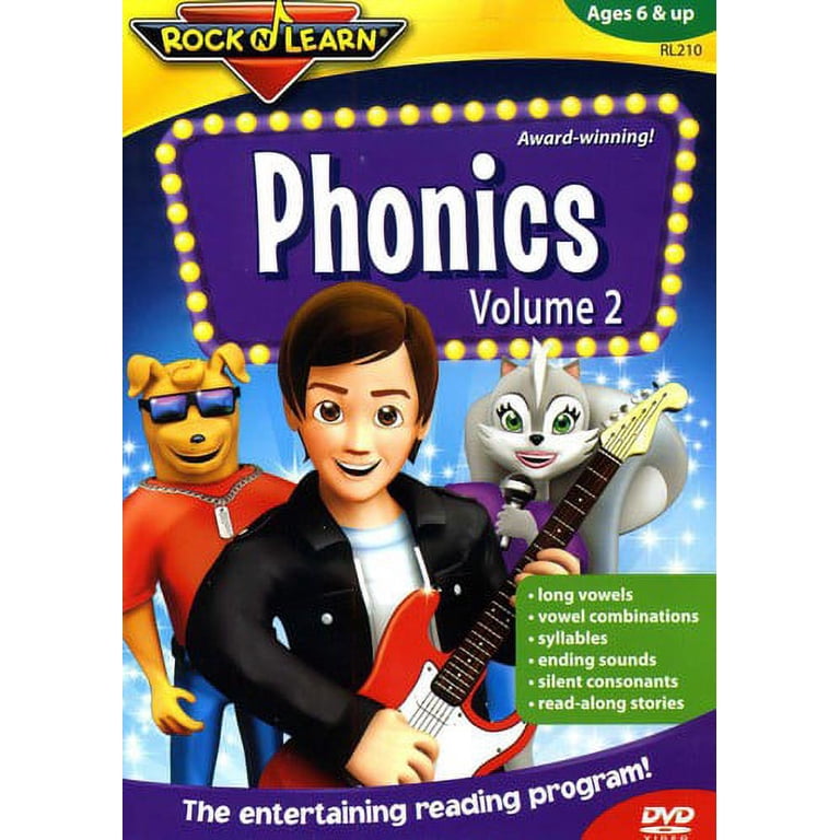 Rock'N Learn - Phonics 2 [DVD] - Walmart.com