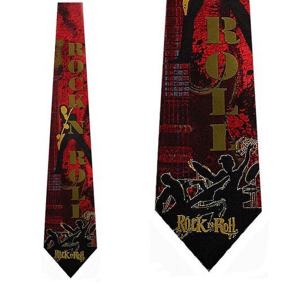 Rock N Roll Elements Necktie Mens Tie by Ralph Mar