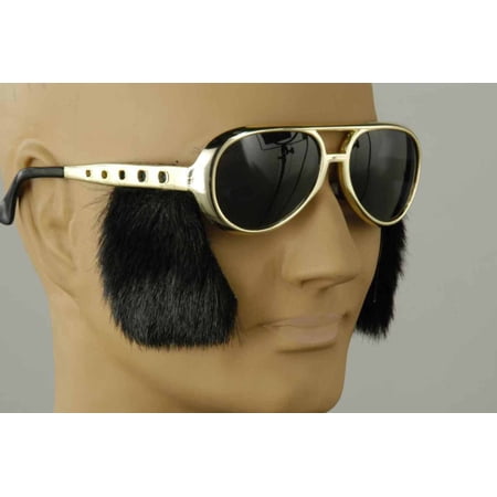 Rock N Roll Glasses with Sideburns