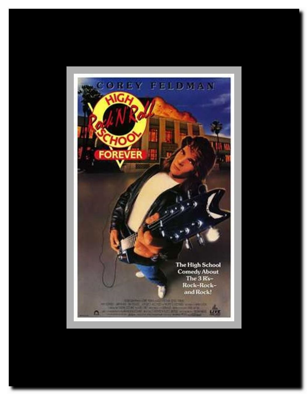Rock 'N' Roll High School Forever Framed Movie Poster