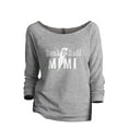 thumbnail image 1 of Rock N Roll Mimi Women's Fashion Slouchy 3/4 Sleeves Raglan Lightweight Sweatshirt Sport Grey Medium, 1 of 3