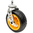 thumbnail image 1 of RockNRoller RCSTR8X3 8"x3" Ground Glider Wide Caster Upgrade for R12 Carts 2-Pack, 1 of 2