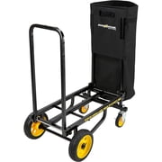 Rock N Roller RSA-HBR6 Handle Bag with Rigid Bottom for R6 Cart Black