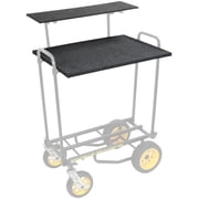 RockNRoller RSHM2T 2-Tier Multimedia Shelf for R8, R10, R11G, R12 Carts