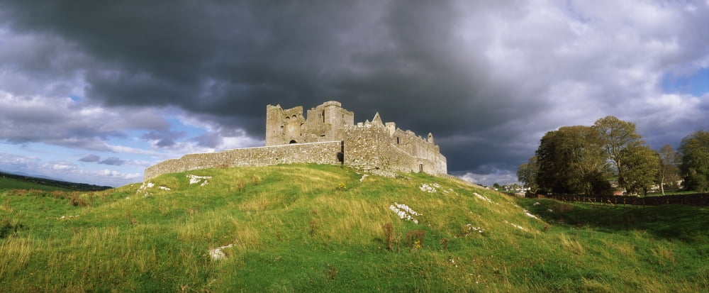Rock Of Cashel Cashel Co Tipperary Ireland Canvas Art - The Irish Image Collection Design Pics (44 x 18)