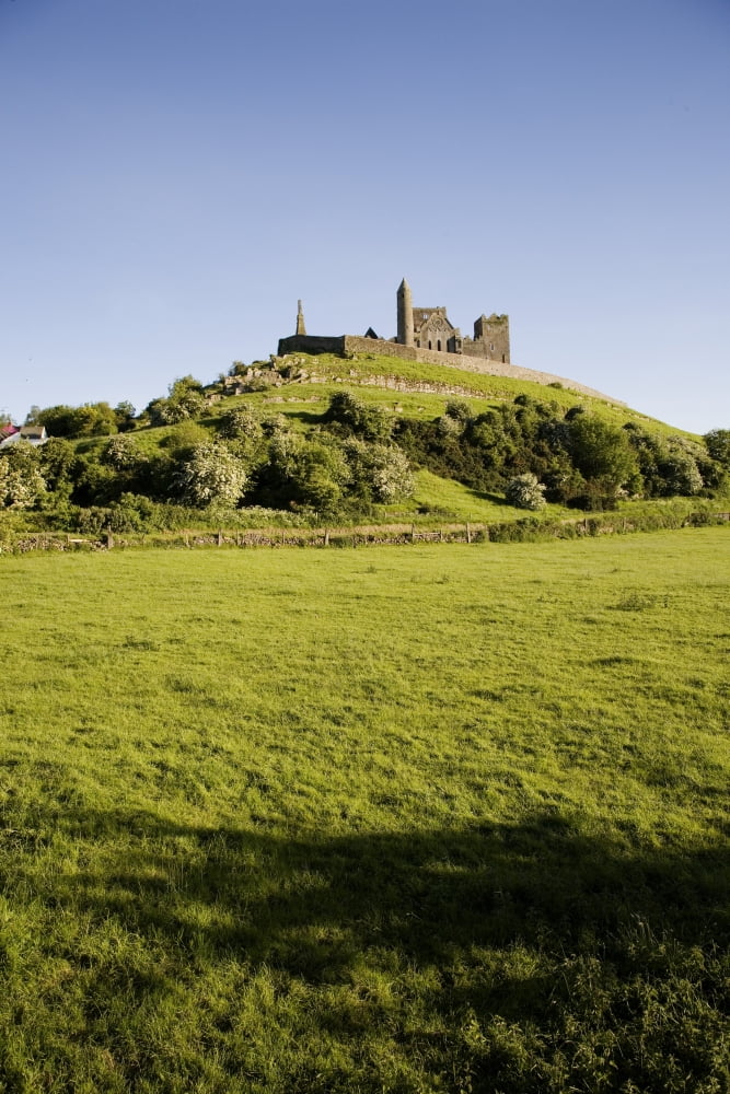Rock Of Cashel Cashel Town County Tipperary Ireland Historic Site On Hilltop Canvas Art - George Munday Design Pics (22 x 34)