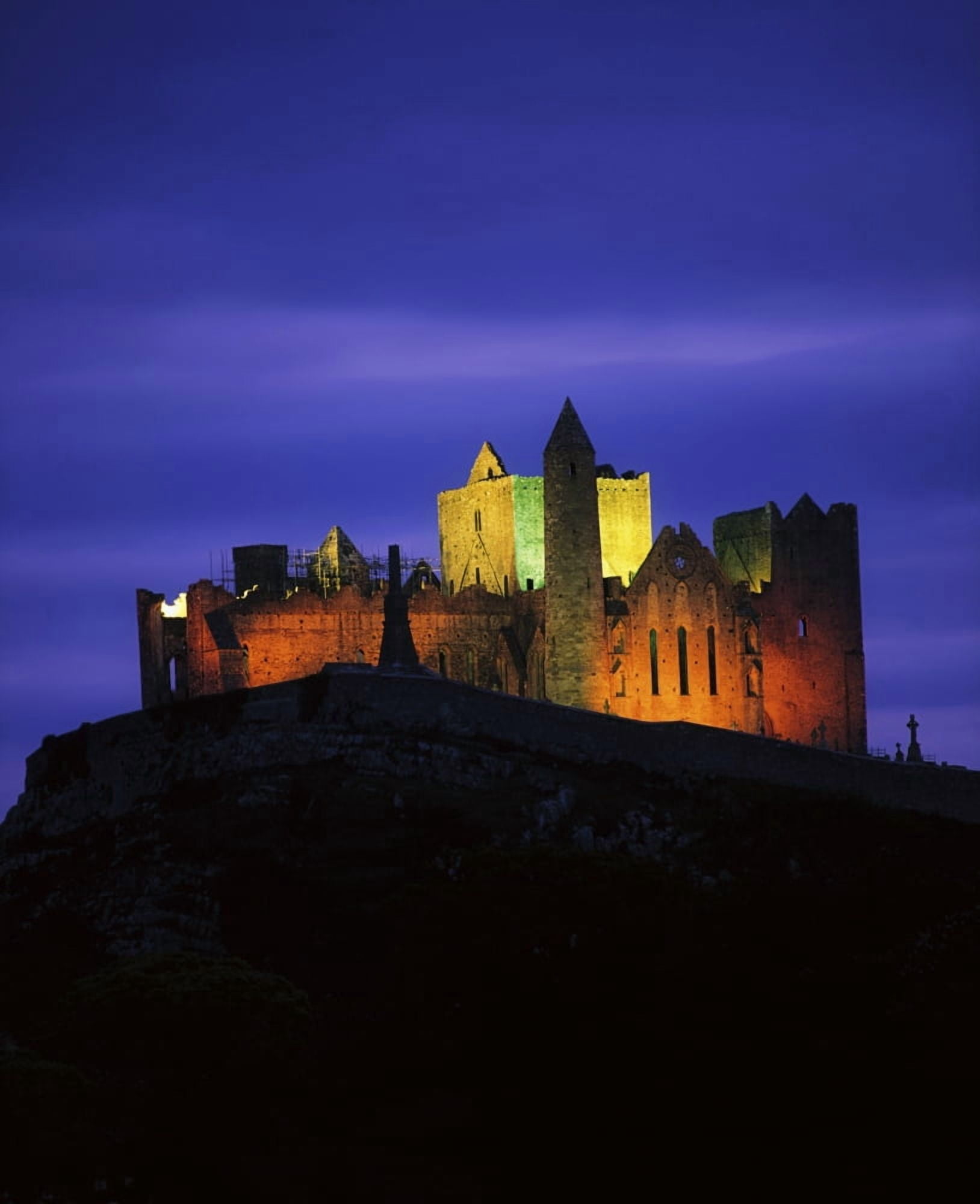 Rock Of Cashel Co Tipperary Ireland Canvas Art - The Irish Image Collection Design Pics (13 x 16)