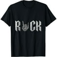 thumbnail image 1 of Rock On Band Tees For Women Rock And Roll T Shirts For Men T-Shirt, 1 of 3