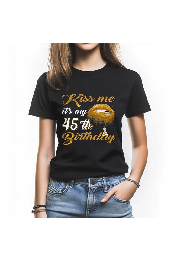Rock On Life T-Shirt - Celebrate Turning 45 - Inspirational Birthday Gift for Men