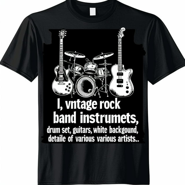 Rock On in Style: Black TShirts for Music Lovers and Vintage