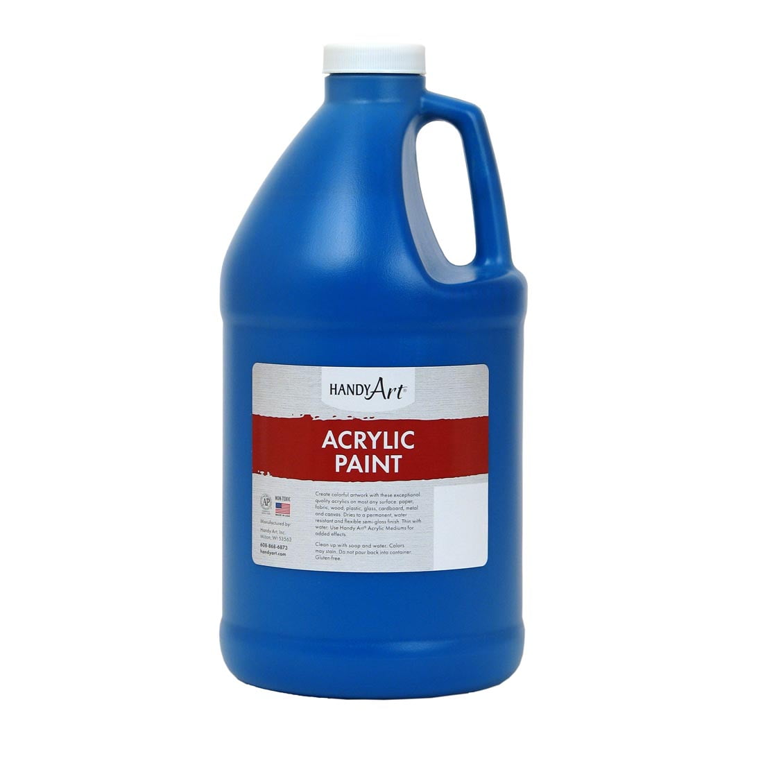 Handy Art Acrylic Paint 1/2 Gallon Phthalo Blue