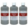 thumbnail image 1 of Rock Paint & Handy Art RPC101105-3 16 oz Acrylic Paint, Gray - 3 Each, 1 of 2