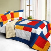 Rock Paper Scissors - Blue - Queen Size