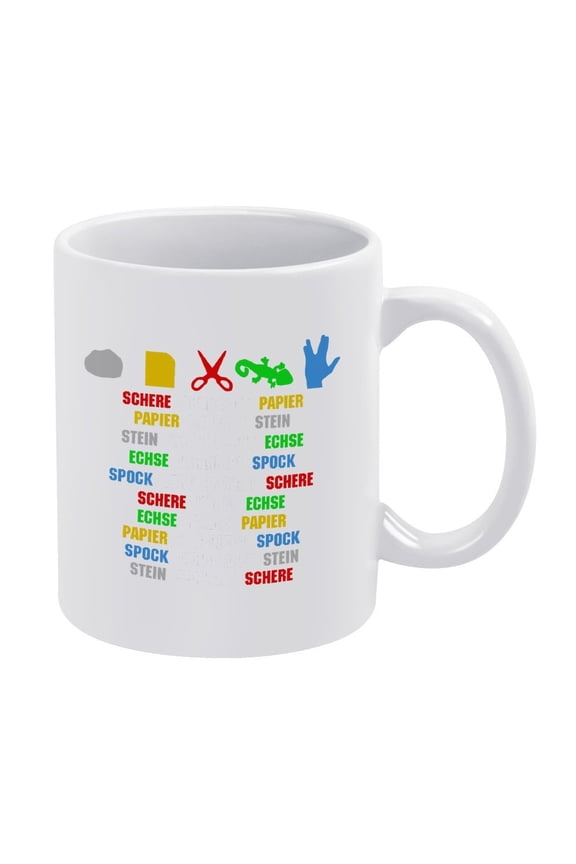 "Rock Paper Scissors Lizard Spock" Game Themed T-Shirt - Pop Culture Graphic Tee - Novelty Design