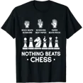 thumbnail image 1 of Rock Paper Scissors Nothing Beats Chess T-Shirt tee, 1 of 4