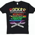 Rock Paper Scissors Rainbow TShirt Minimalist Design with Rock and Roll
