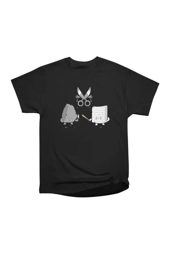 Rock Paper Scissors T-Shirt Tee Gift For Him Merch For Her Apparel For Friend1