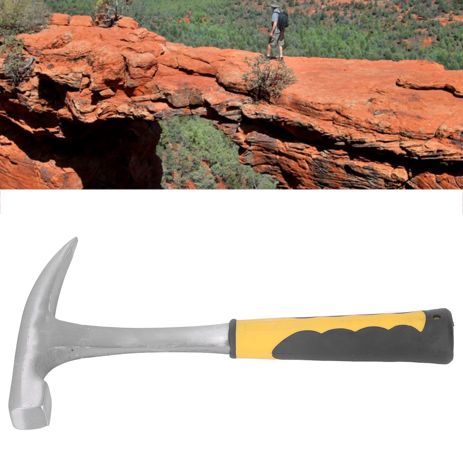 Rock Pick Hammer Exploration Hammer Geological Hammer High Carbon Steel