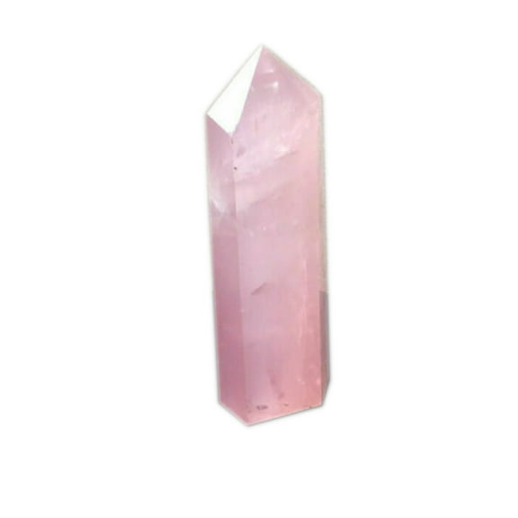 Rock Pink Rose Quartz Crystal Point Healing Mineral Rock Stone Random Delivery Nature Color Size