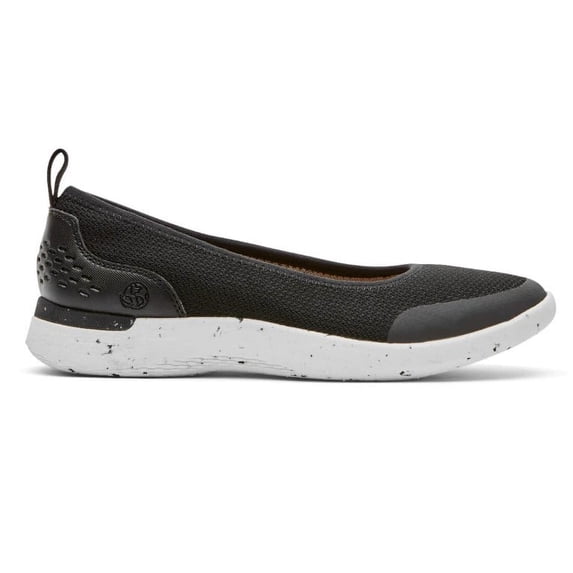 Rock Port Truflex fly-knit Ballet Women's Black Sneakers 5M