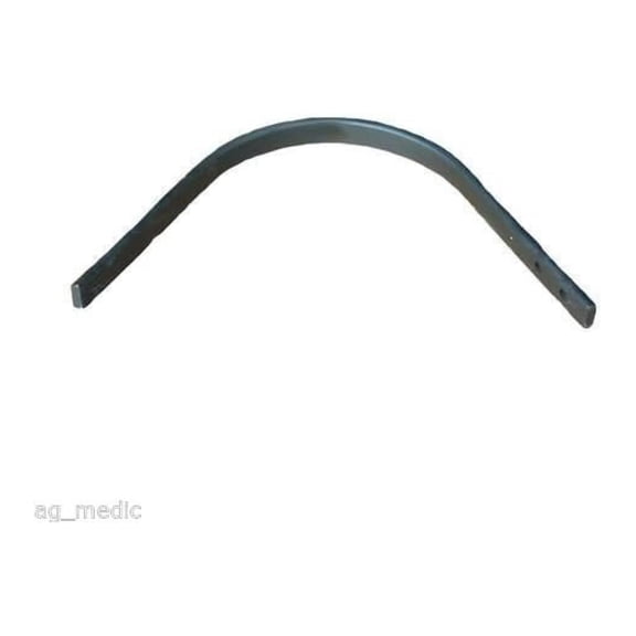 Rock Rake Tine 1" x 5/16", 2-Bolt Mount - Heat Treated Italian Garden Rake Replacement - Single Tine, Durable Steel, Lawn & Landscape Tools