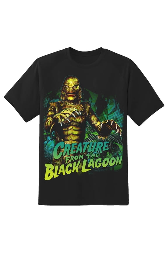 Men's Creature From The Black Lagoon Creature Standing T-Shirt XX-Large